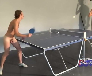 裸 テーブル テニス australia..