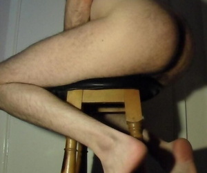 Naked uncaring clothes-horse..